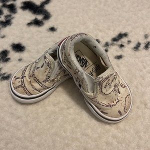 Vans x Harry Potter Marauders Map Mischief Managed
Slip On, Size 4.0 Toddler
